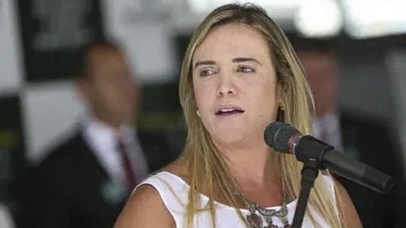 A governadora do DF, Celina Leão