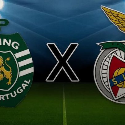 Sporting x Benfica: horário, transmissão ao vivo e escalação