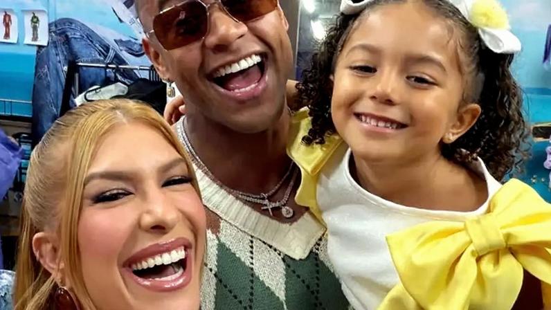 Lore Improta, Leo Santana e a primogênita, Liz