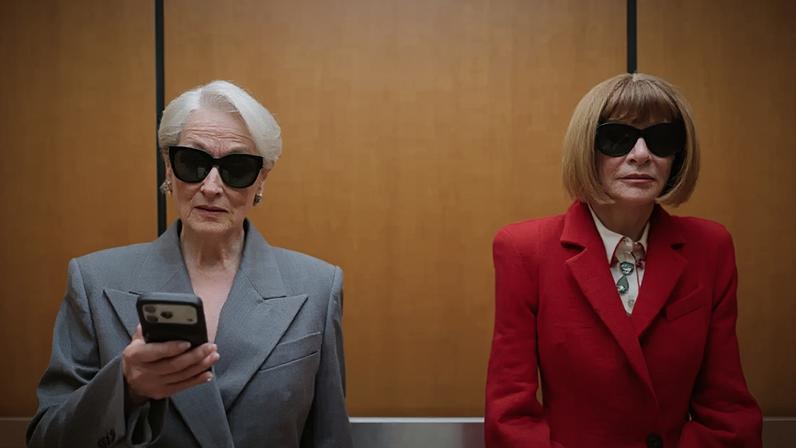 Meryl Streep e Anna Wintour posaram juntas para capa da revista Vogue