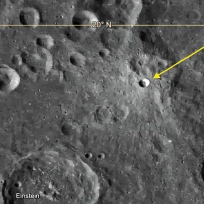 Astronautas de Artemis II nomeiam cratera na Lua em homenagem à esposa falecida do comandante