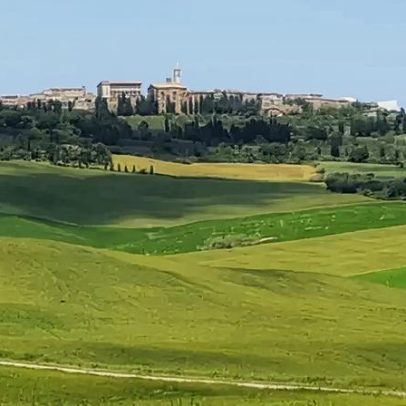 Vale de Orcia, patrimônio da Toscana, atrai visitantes