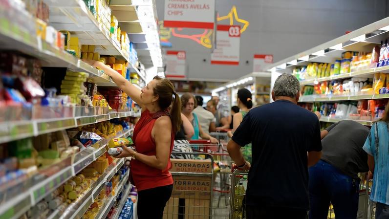 Supermercados reforçam segurança na Grande Vitória. Foto: Tânia Rêgo/Agência Brasil/Arquivo
