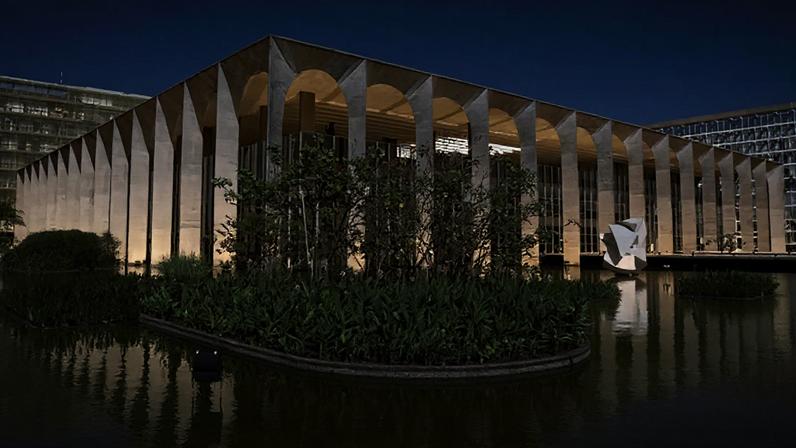 Palácio do Itamaraty, em Brasília