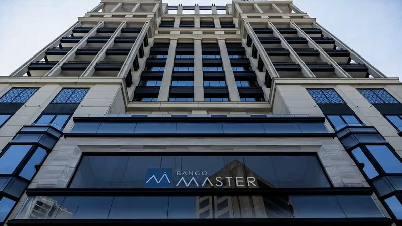 Fachada do Banco Master — Foto: Agência O Globo