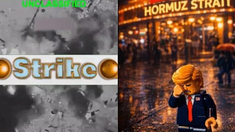 Reprodução de Memes Guerra no Irã