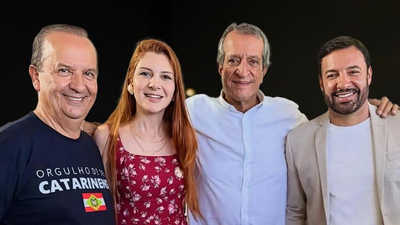 Ana Campagnolo é acusada de cortar Carlos Bolsonaro de foto com líderes do PL