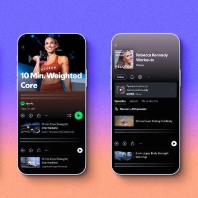 Spotify lança categoria fitness com aulas guiadas e vídeos