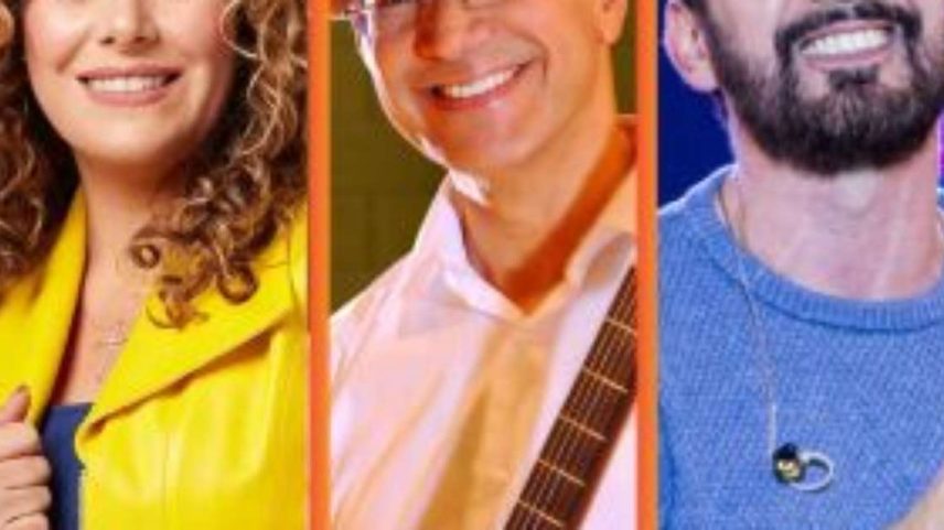 Ana Paula Valadão, do Diante do Trono, Sérgio Lopes e Tony Allysson.