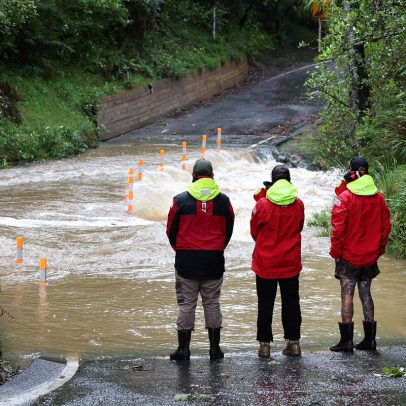 Tempestade severa provoca alagamentos em Wellington, Nova Zelândia