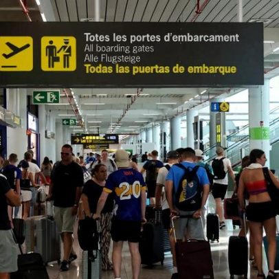 Crescimento de passageiros aéreos na Espanha no 1º trimestre desacelera
