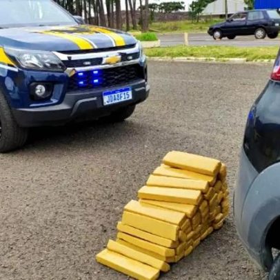 Homem é preso com mais de 40 kg de maconha em Vacaria