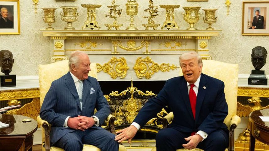 Rei Charles e Donald Trump