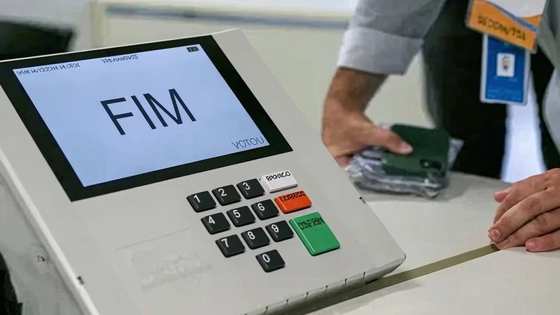 Urna eletrônica utilizada nas eleições