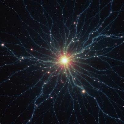 Matéria escura pode vir de buracos negros remanescentes de um Universo anterior
