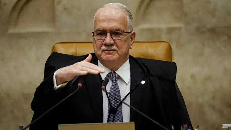 O presidente do STF, ministro Edson Fachin.