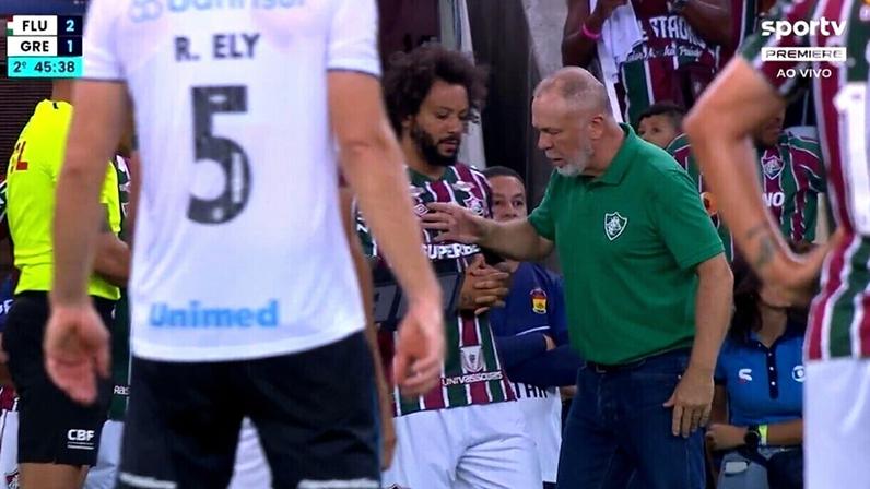 Marcelo detalha a briga com Mano Menezes que motivou sua saída do Fluminense e a decisão de encerrar a carreira como jogador profissional.