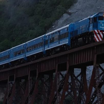 Ferrovia argentina, uma das mais altas do mundo, impressiona