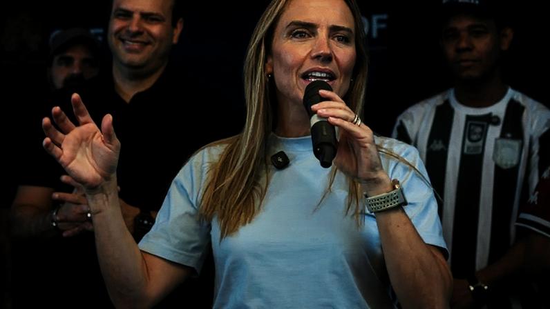 A governadora do Distrito Federal, Celina Leão (PP)