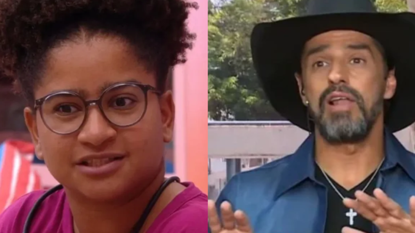 BBB 26: tensão em reencontro após insulto entre Milena e Alberto Cowboy