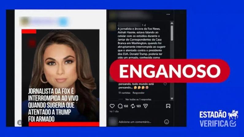 Jornalista da Fox News não foi interrompida por sugerir que ataque a Trump foi ‘armado’