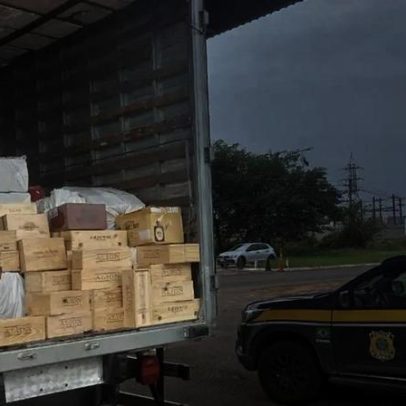 PRF apreende carga de luxo avaliada em mais de R$ 2 milhões na BR-158
