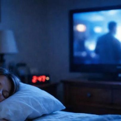 Dormir com a TV ligada faz mal? Veja impactos no corpo