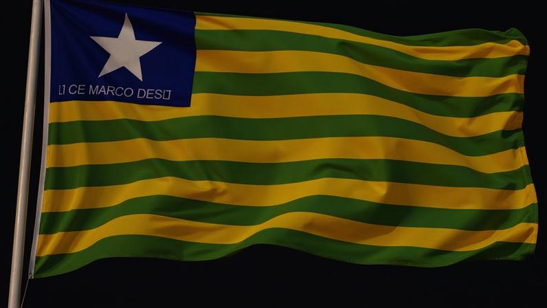 Bandeira do Piauí.