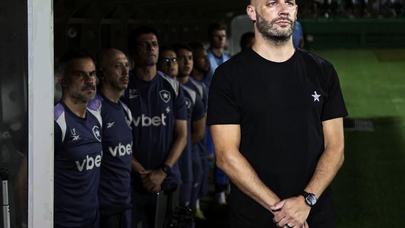 Franclim Carvalho durante partida do Botafogo