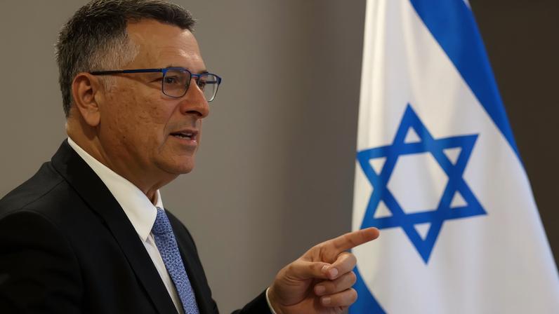 O ministro das Relações Exteriores de Israel, Gideon Saar.
