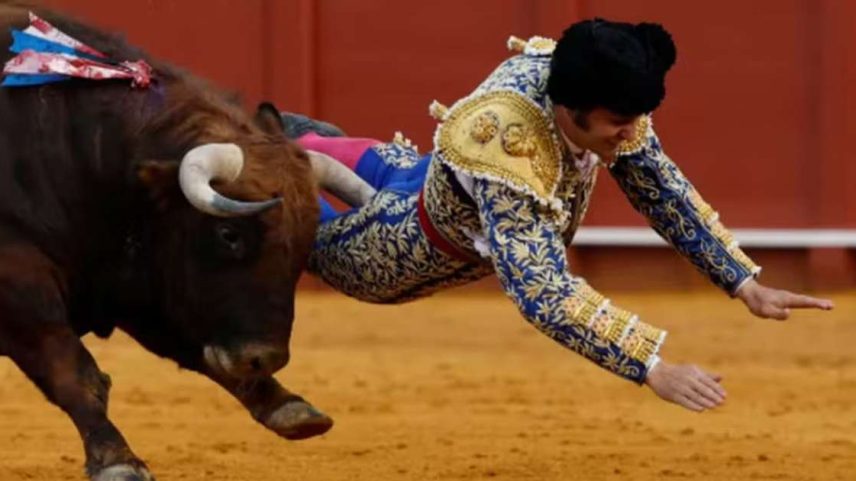 O toureiro José Antonio Morante de la Puebla foi ferido e encontra