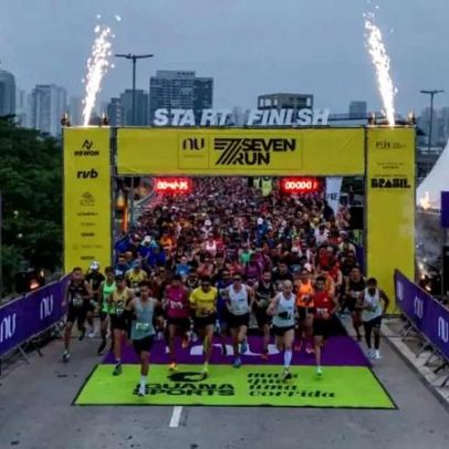 Seven Run mobiliza 6 mil corredores em São Paulo neste domingo