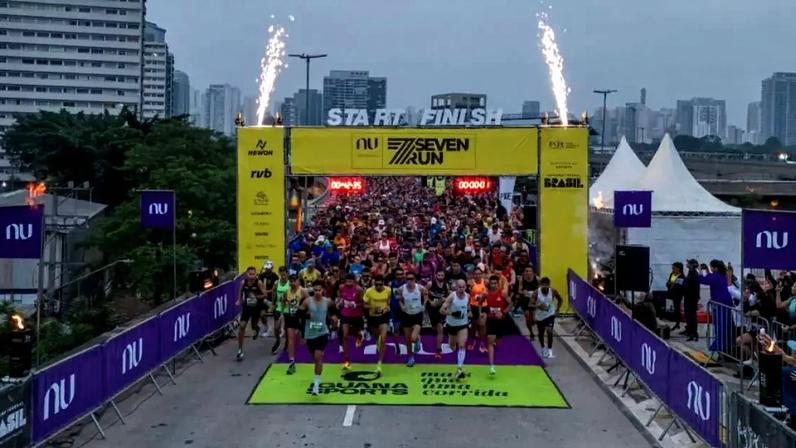 A largada será na Ponte Estaiada, com percurso plano pela Marginal Pinheiros (Foto: Iguana Sports)