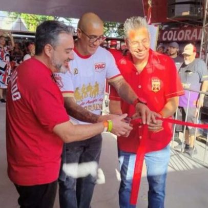 Portuguesa firma parceria com escola de samba e inaugura quadra no Canindé