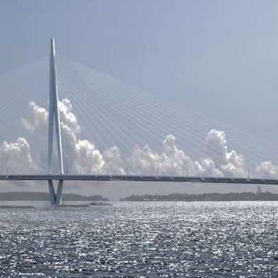 Ponte para pedestres e ciclistas vira símbolo da mobilidade na Finlândia