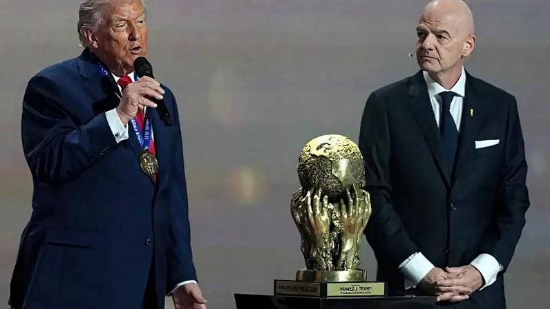 Donald Trump tem boa relação com Gianni Infantino –