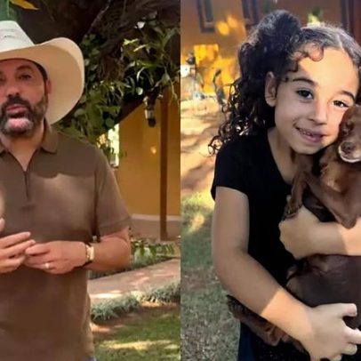 Cantor Edson faz apelo após sumiço do cachorro da família