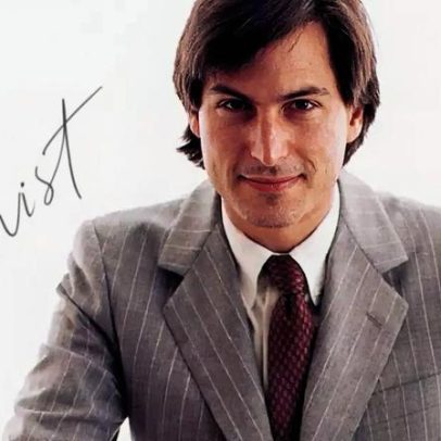 Steve Jobs recusa autógrafo em 1983; exemplo de sarcasmo evidente