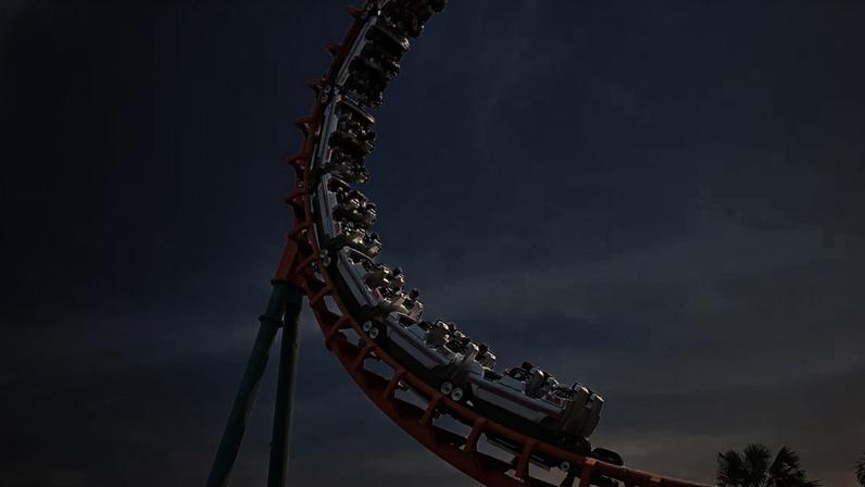 Adrenalina pura: as montanhas-russas estão entre as atrações mais radicais dos parques. Algumas impressionam não só pela altura, mas também pela velocidade extrema, proporcionando experiências intensas para os visitantes.