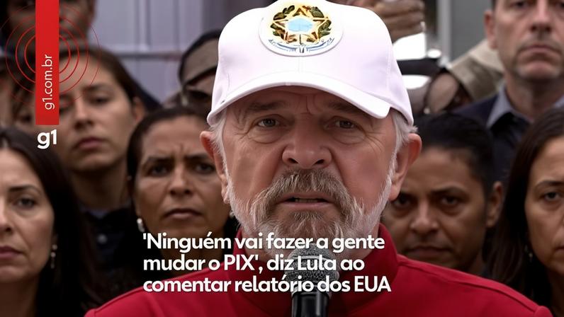 Lula afirma que o Brasil não mudará o PIX ao comentar relatório dos EUA