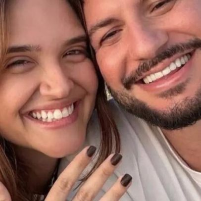 Juliana Paiva fica noiva de Danilo Partezani