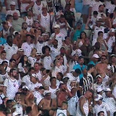 Maracanã instala tela no setor da torcida visitante em Flamengo x Santos