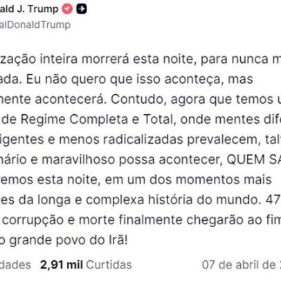 Rumos da guerra no Oriente Médio dependem de decisão de Trump nesta terça