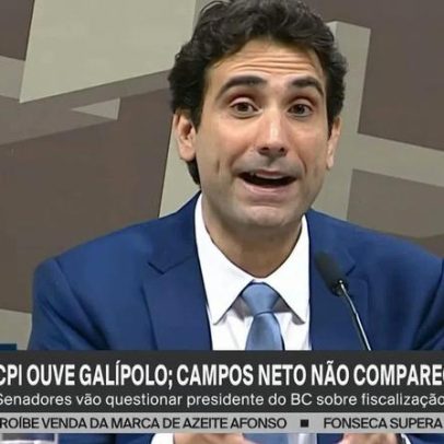 CPI ouve Gabriel Galípolo; Campos Neto ausente pela 3ª vez