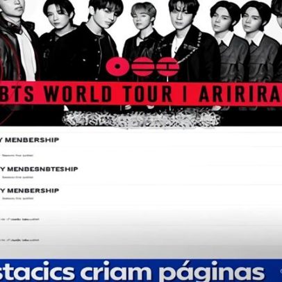 Golpistas criam páginas falsas para vender ingressos de shows do BTS no Brasil