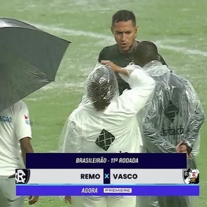 Remo x Vasco tem início adiado por chuva forte em Belém