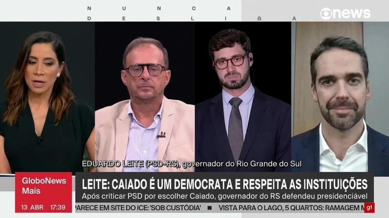 Eduardo Leite: me mantenho crítico à anistia