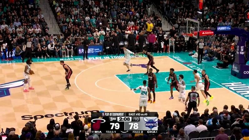 Miami Heat 126 x 127 Charlotte Hornets | Melhores Momentos | NBA