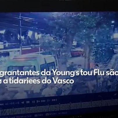 Vídeo mostra ataque da Young Flu a integrantes da Força Jovem Vasco; 10 presos