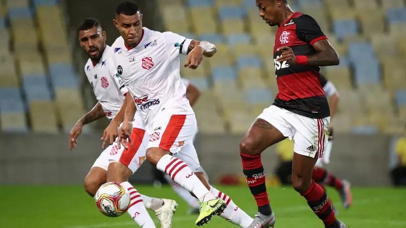 Flamengo e Bangu pelo Campeonato Carioca (Photo by Buda Mendes/Getty Images)